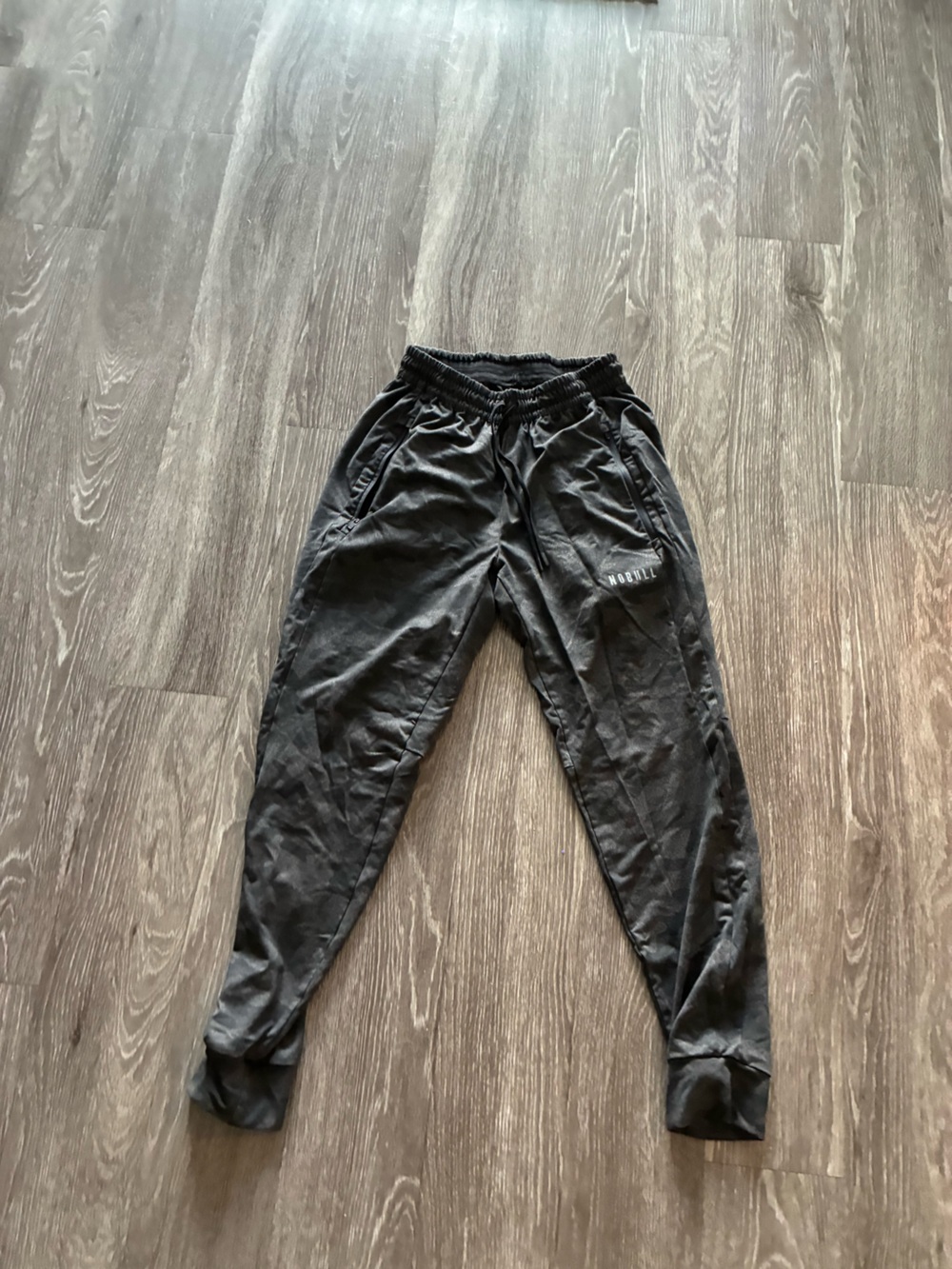 NOBULL Men Black Camo Jogger Sweatpants